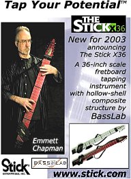 Announcing the Stick X36 - a collaboration between BassLab and Stick Enterprises