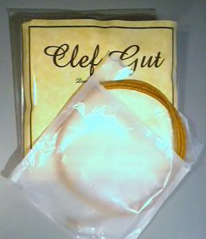 Clef Gut upright bass strings