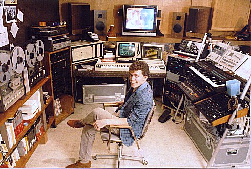 Greg Holmes and the Fairlight Studio